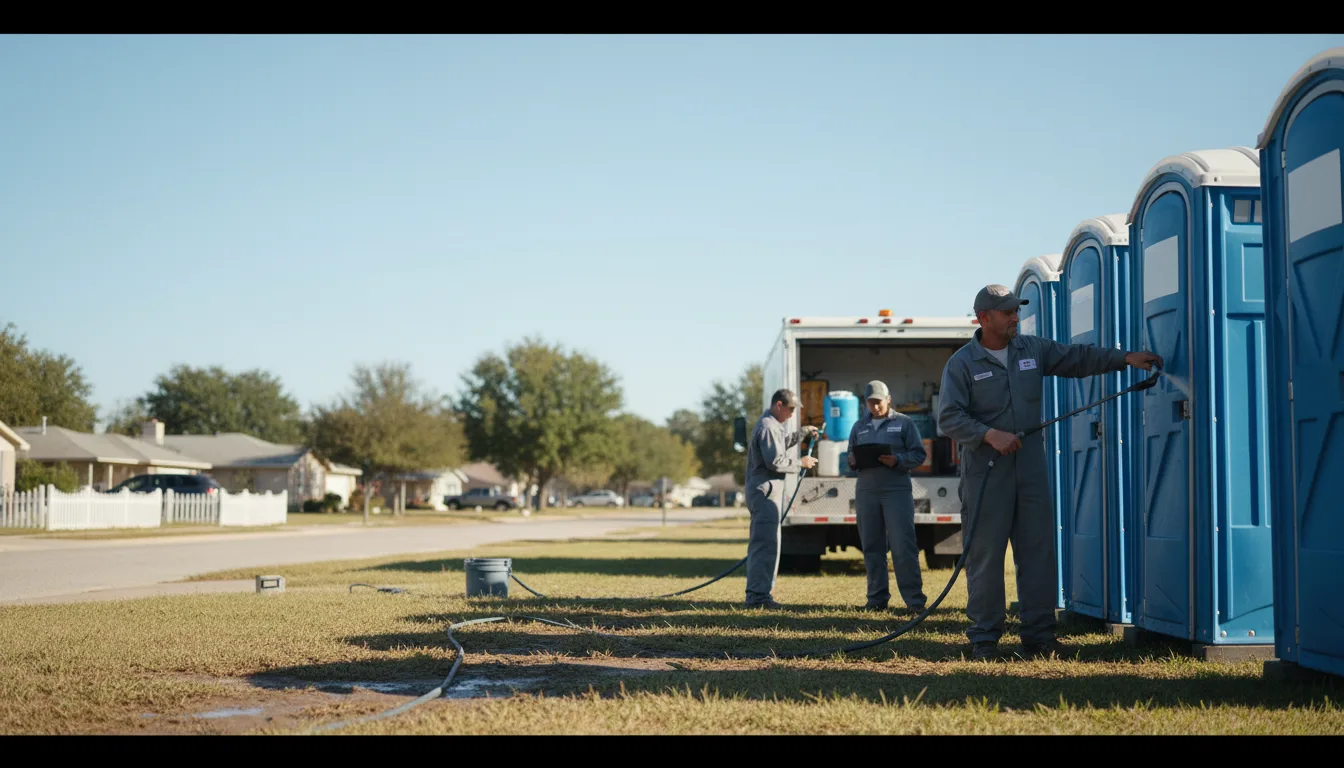Long-Term Portable Toilet Rental in Hoffman Estates, IL near me